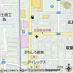 早岐警察署広田交番周辺の地図