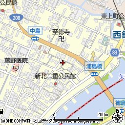 福岡県柳川市大和町中島1133周辺の地図