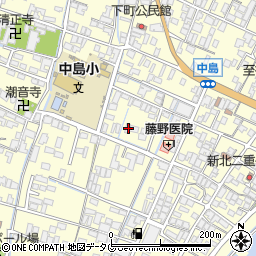 福岡県柳川市大和町中島1047周辺の地図
