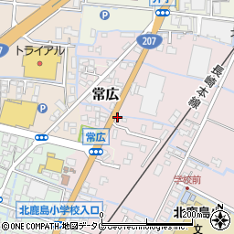トヨタレンタリース佐賀鹿島店周辺の地図