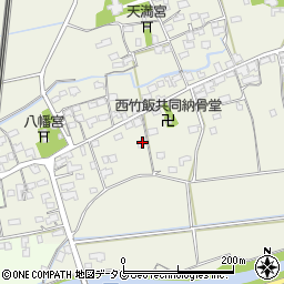福岡県みやま市高田町竹飯1569周辺の地図