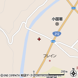 熊本県阿蘇郡小国町宮原1831周辺の地図