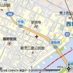 福岡県柳川市大和町中島960周辺の地図