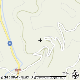 福岡県八女市立花町白木3920周辺の地図