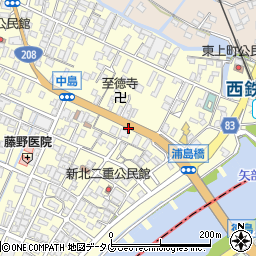 福岡県柳川市大和町中島956周辺の地図