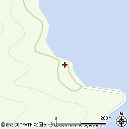 愛媛県宇和島市津島町北灘丁1367周辺の地図