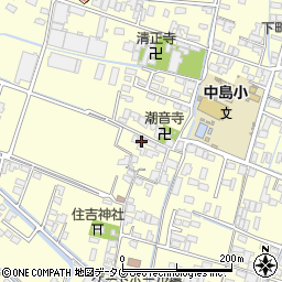 福岡県柳川市大和町中島269周辺の地図