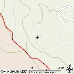 福岡県八女市立花町白木4998-13周辺の地図