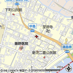 福岡県柳川市大和町中島977周辺の地図