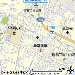 福岡県柳川市大和町中島1029周辺の地図