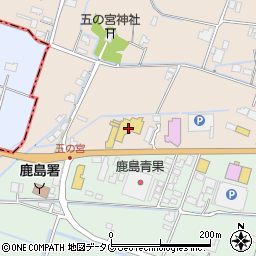 トヨタカローラ佐賀鹿島店周辺の地図