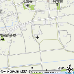 福岡県みやま市高田町竹飯1648周辺の地図