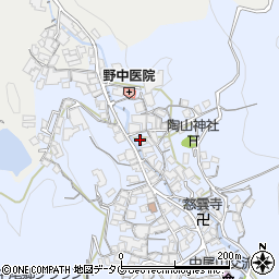 赤井倉周辺の地図