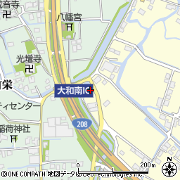 福岡県柳川市大和町中島1944周辺の地図