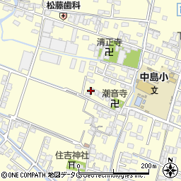 福岡県柳川市大和町中島249周辺の地図