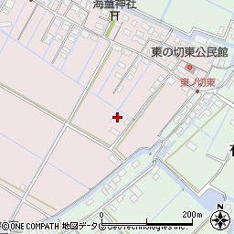 福岡県柳川市大浜町34周辺の地図