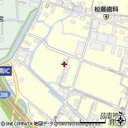 福岡県柳川市大和町中島327周辺の地図