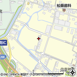 福岡県柳川市大和町中島327周辺の地図