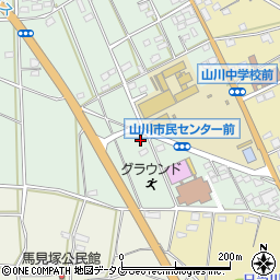 福岡県みやま市山川町尾野1709周辺の地図