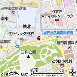 コスモ臼杵洲崎ＳＳ周辺の地図