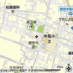 福岡県柳川市大和町中島342周辺の地図