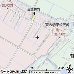 福岡県柳川市大浜町55周辺の地図