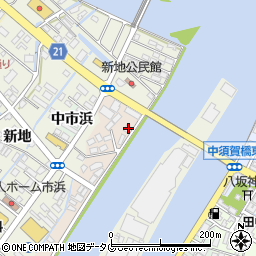 大分県臼杵市下市浜773周辺の地図