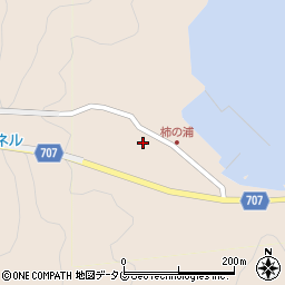 大分県臼杵市柿ノ浦1181周辺の地図