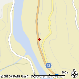 大分県日田市上津江町川原4620周辺の地図