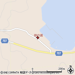大分県臼杵市柿ノ浦1207周辺の地図