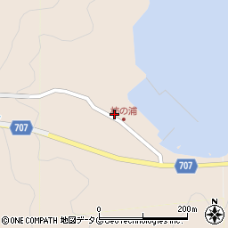 大分県臼杵市柿ノ浦1173-3周辺の地図