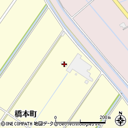 福岡県柳川市橋本町429周辺の地図