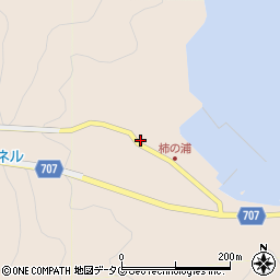 大分県臼杵市柿ノ浦1156周辺の地図