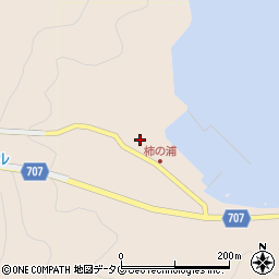 大分県臼杵市柿ノ浦1154周辺の地図