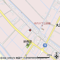 福岡県柳川市大浜町903周辺の地図
