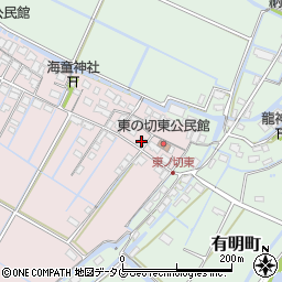 福岡県柳川市大浜町37周辺の地図