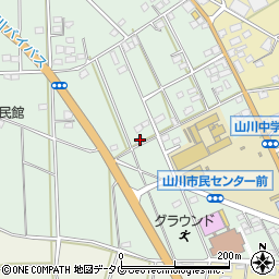 福岡県みやま市山川町尾野1625周辺の地図