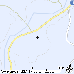 熊本県山鹿市鹿北町岩野1954周辺の地図