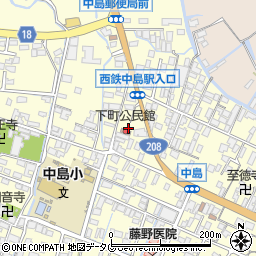 福岡県柳川市大和町中島504周辺の地図
