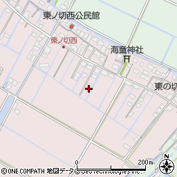 福岡県柳川市大浜町113周辺の地図