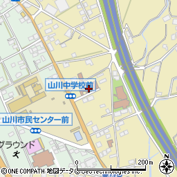 みやま市役所教育委員会　学校教育課・学校教育係周辺の地図