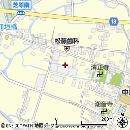 福岡県柳川市大和町中島213周辺の地図