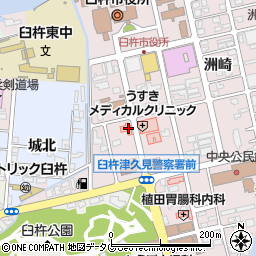 元村眼科周辺の地図