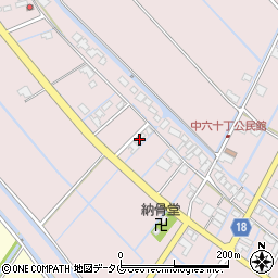 福岡県柳川市大浜町916-1周辺の地図