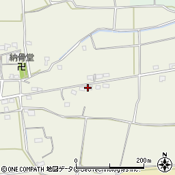 福岡県みやま市高田町竹飯1766周辺の地図