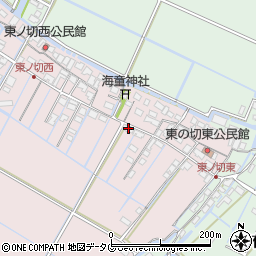 福岡県柳川市大浜町86周辺の地図