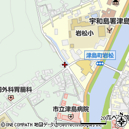 盛文堂岩松支店周辺の地図