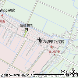 福岡県柳川市大浜町41-6周辺の地図