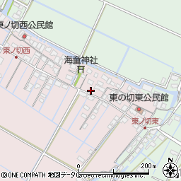 福岡県柳川市大浜町87周辺の地図