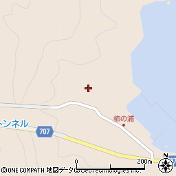 大分県臼杵市柿ノ浦1116周辺の地図